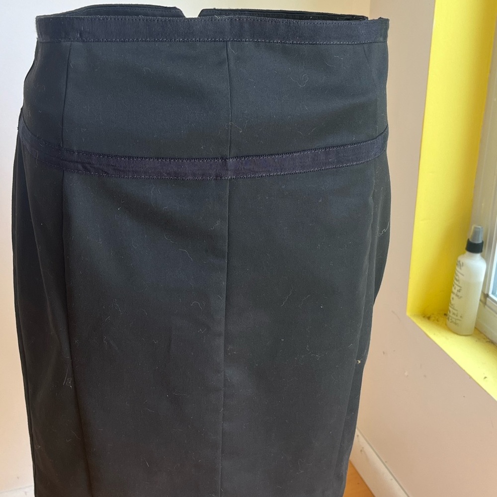 Express Elegant Black Pencil Skirt